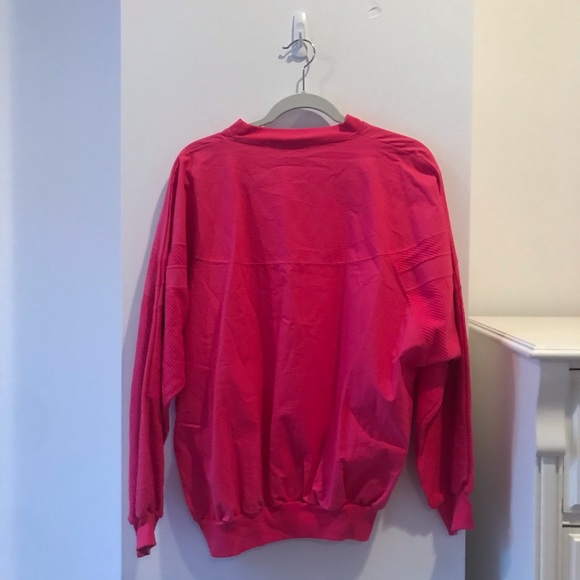 Vintage Oversized Hot Pink Long Sleeve - Picture 4 of 6